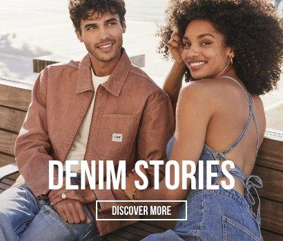 shop denim stories collection for men and women