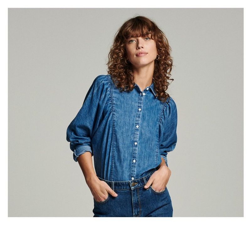 Chemises en denim