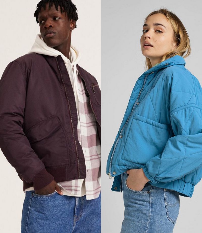 Lee jeans best sale puffer jacket