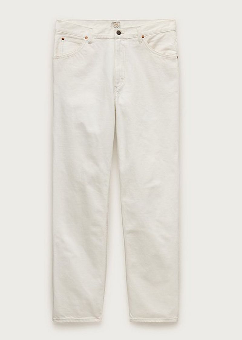 The Lee X J CREW White Denim Jean