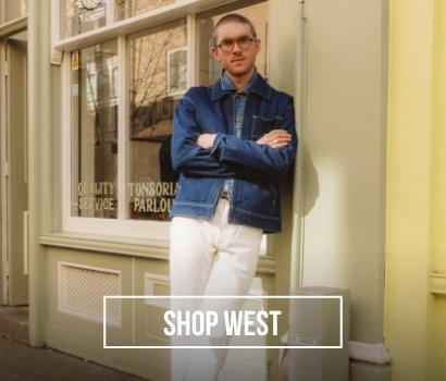 shop west regular straight fit jeans for men