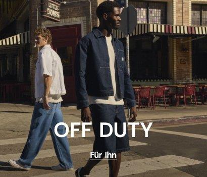 shop THE OFF DUTY collection for men