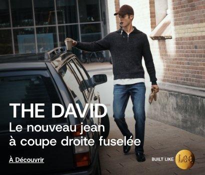 shop the new DAVID fit for MEN