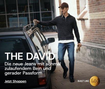 shop the new DAVID fit for MEN