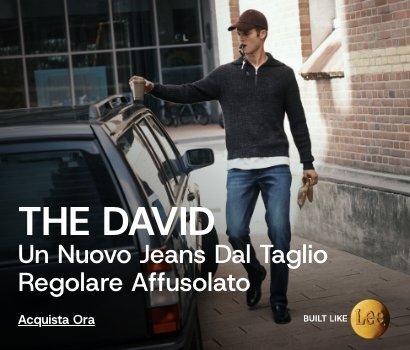 shop the new DAVID fit for MEN